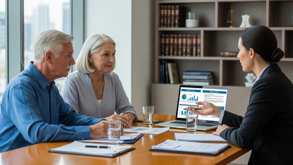 Seniors inquire to tax professional about applying for tax exemptions