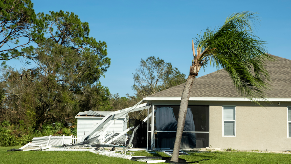 Home affected by typhoon that can qualify for tax exemption