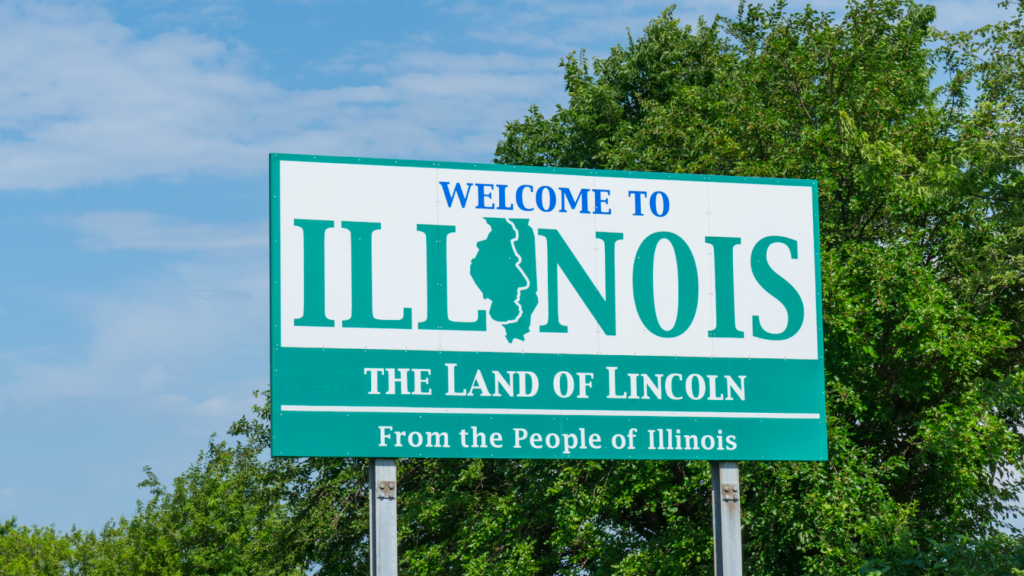 Illinois welcome sign symbolizing homeowners affected by SALT cap