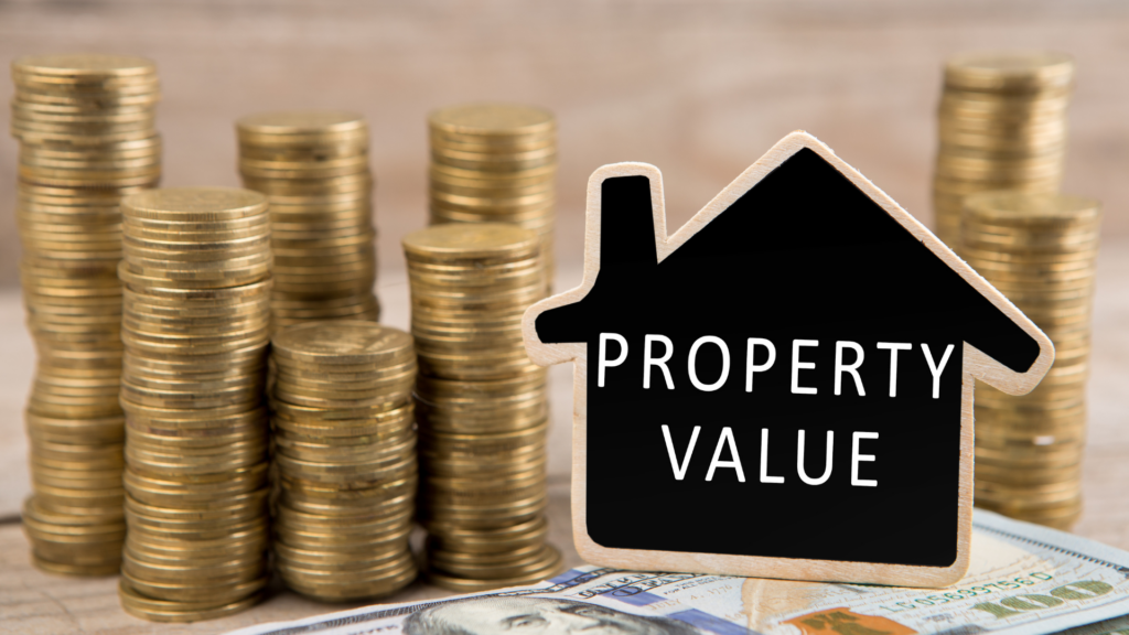 Visual representation of manipulated property value through underreporting